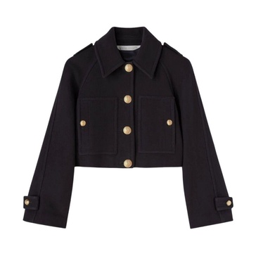 Stylish Cropped Coat