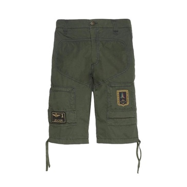 Pilot Style Cotton Shorts