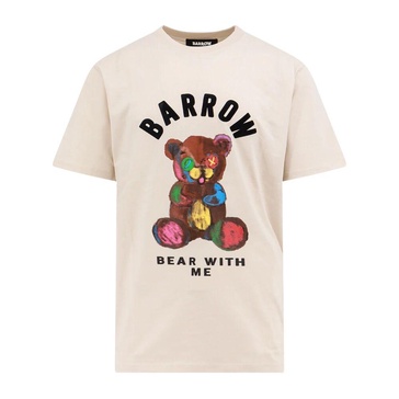 Iconic Cotton T-Shirt with Flocked Logo