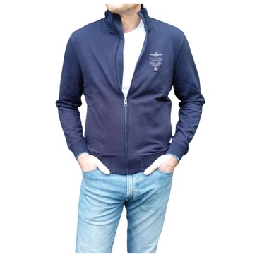 Cotton Zip-through Gilet with Ribbed Finish