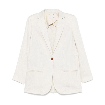 White Jacket with Button Fastening