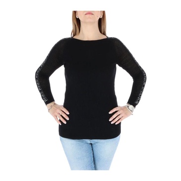 Black Round Neck Knitwear