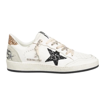 Vintage Distressed Lace-Up Sneakers