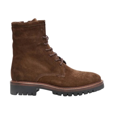 Brown Suede Ankle Boot
