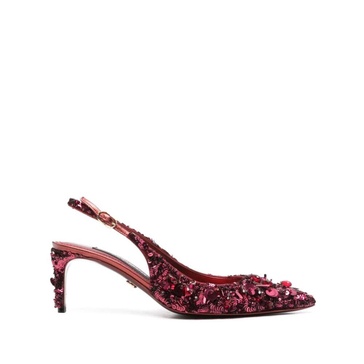 Burgundy Sequin Salon Hair Accessories