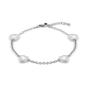 Arctic Symphony Silver Bracelet
