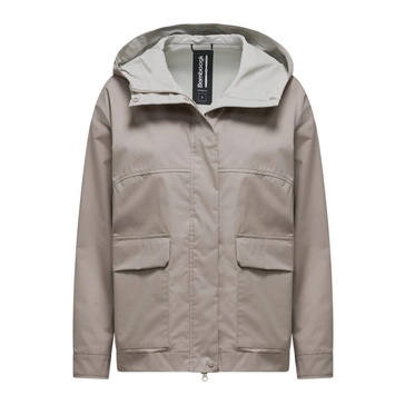 Hooded Gabardine Jacket