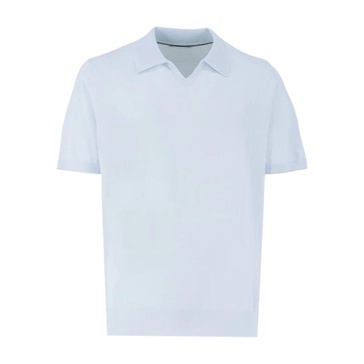 Cotton Knit Polo Shirt Slim Fit