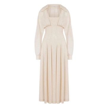 Beige ABITO Dress
