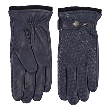 Leather Braided Gloves