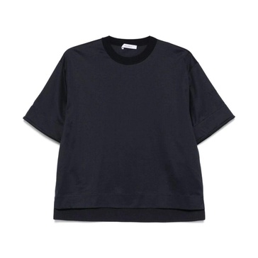 Embroidered Logo Crew Neck T-shirt