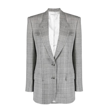 Black Oversized Jacket - Prince de Galles