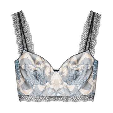 Top with Barocco Sea pattern