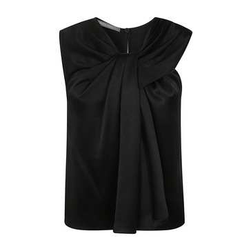 Black Satin Top