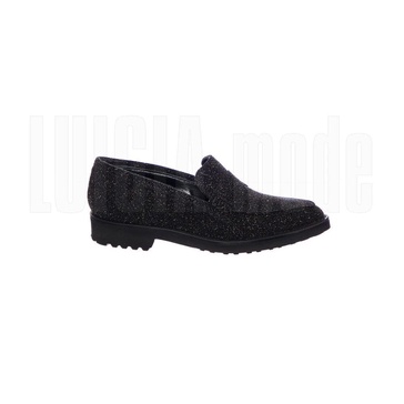 Glitter Black Shoes