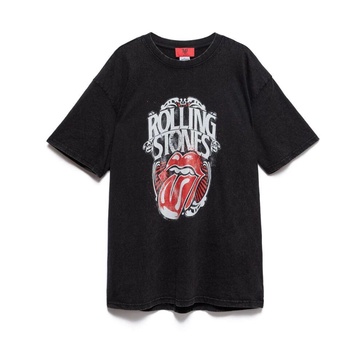 Vintage Rolling Stones Logo Cotton T-shirt