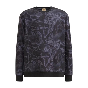Geo Night Black Sweater