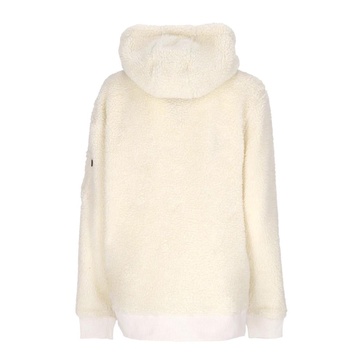 Sherpa Teddy Hoodie Off White