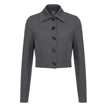 Short Shirt Collar Button Jacket