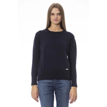 Long Sleeve Crewneck Monogram Sweater