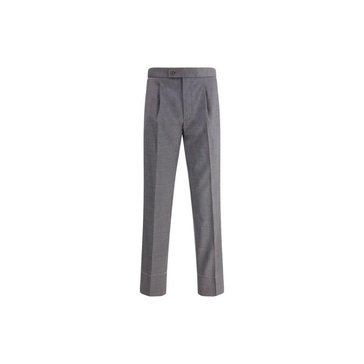 Pleated Wool Trousers Classic Fit