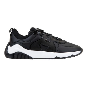 Leather High-Top Lace-Up Sneakers