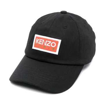 Black Logo Embroidery Cap