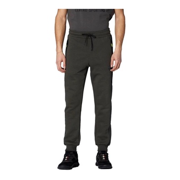 Military Style Sweatpants Green with Mesh and Ripstop