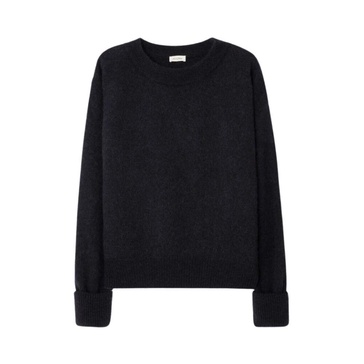 Black Vitow Boatneck Jumper