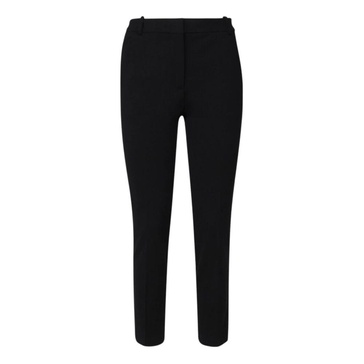 Black Elegant Trousers Cigarette-fit
