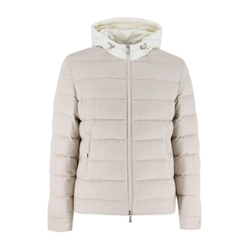 Ultralight Down Jacket with High Collar