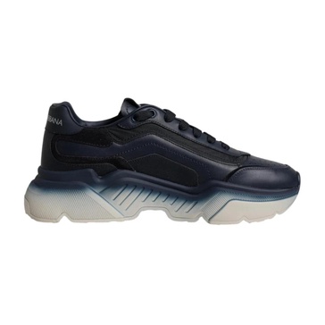 Navy Blue Low Top Sneakers