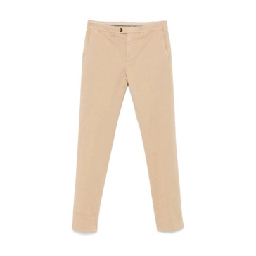 Beige Chino Pants with Pockets