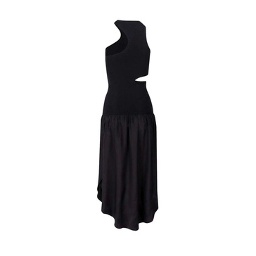 Stella Mccartney Silk Cut-Out Maxi Dress Women
