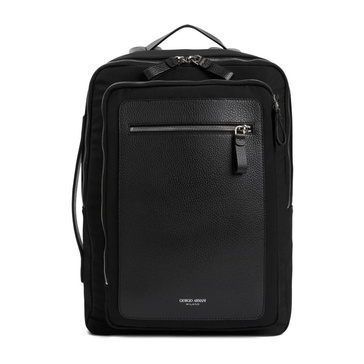 Black Bucket Bag & Backpack