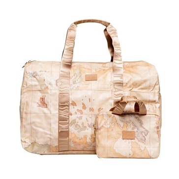 Mixed Material Handbag for Women
