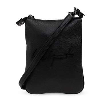 Shoulder bag with logo