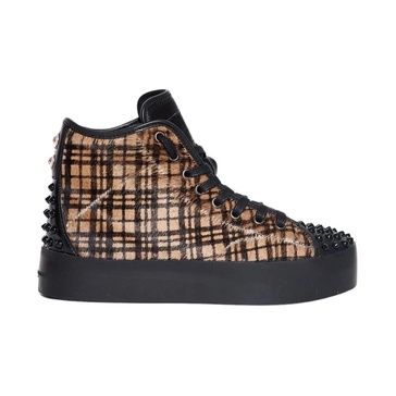 High-Top Scottish Taupe Shoe