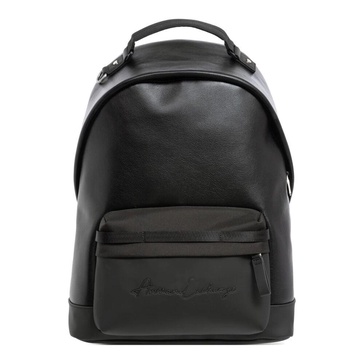 Stylish Zip Closure Plain Pattern Backpack