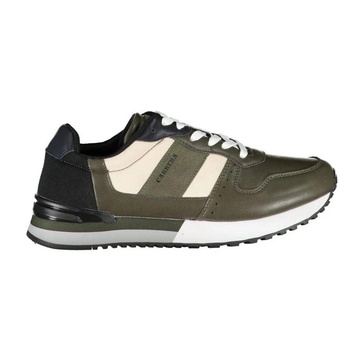 Polyester Sneaker with Laces and Logo Details
