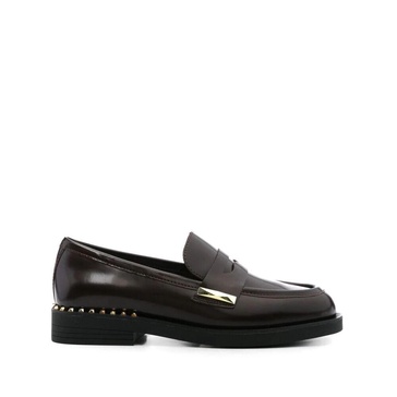 Whisper Studded Leather Loafers