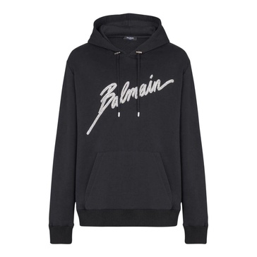 Balmain Sweatshirt with shimmering appliqués