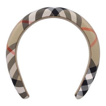 Check Nylon Headband