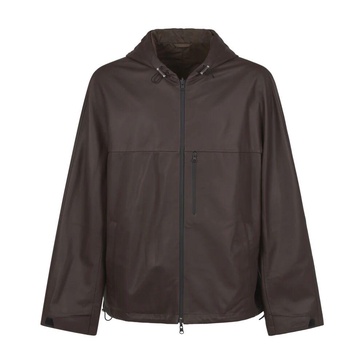 Reversible Windbreaker in Napa Mat