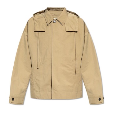 Jacket with a Detachable Hood