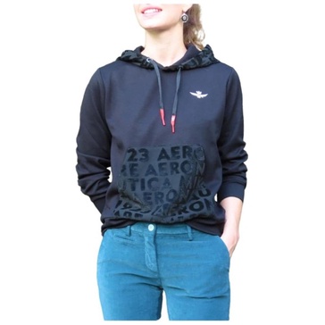 Velvet Details Hooded Sweatshirt