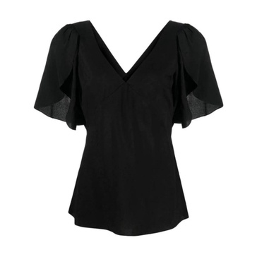 Romantic Ruffled Sleeve Blouse