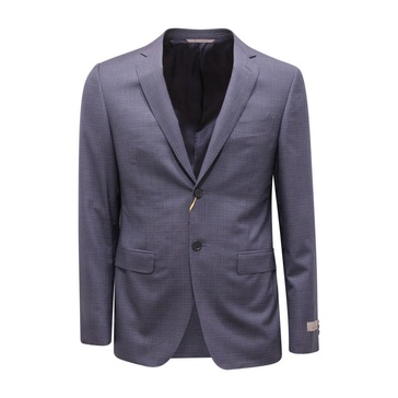 Check Wool Suit Made in Italy