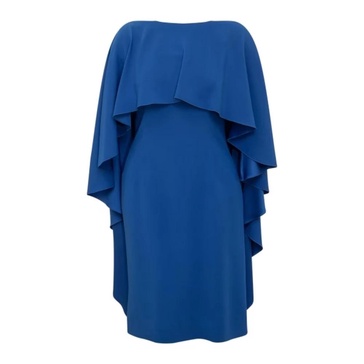 Elegant Electric Blue Dress