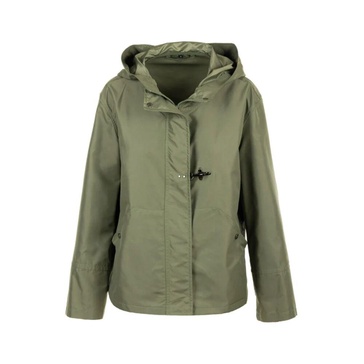 Flared Parka with Hood